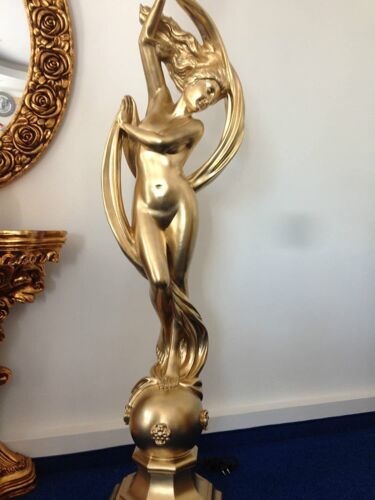 Figurenlampe Stehlampe Frauenlampe Griechische Antik Barockstil 200cm Hoch NEU