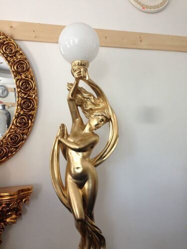 Figurenlampe Stehlampe Frauenlampe Griechische Antik Barockstil 200cm Hoch NEU