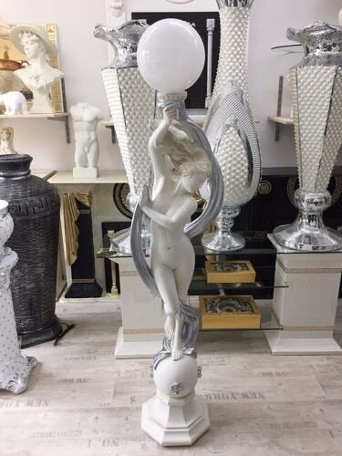 Figurenlampe Stehlampe Frauenlampe Griechische Antik Barockstil 200cm Hoch NEU