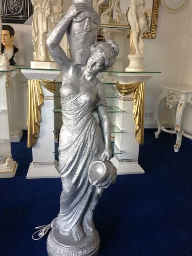Figurenlampe Stehlampe Frauenlampe Griechische Antik Barockstil 170cm Hoch NEU