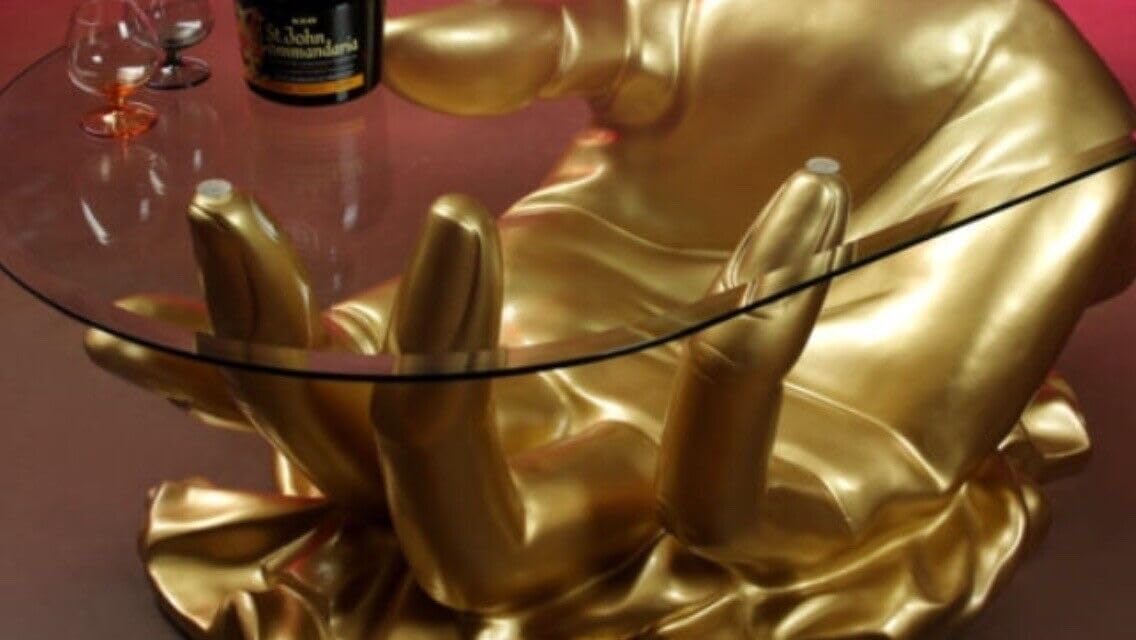 Dekorativer Tisch Handtisch Couchtisch, Wohnzimmertisch, Beistelltisch Antikstil