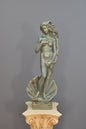 Frauenfigur Frauenstatue Skulptur Frauenbüste Handbemalt Vintage Stil Jugendstil