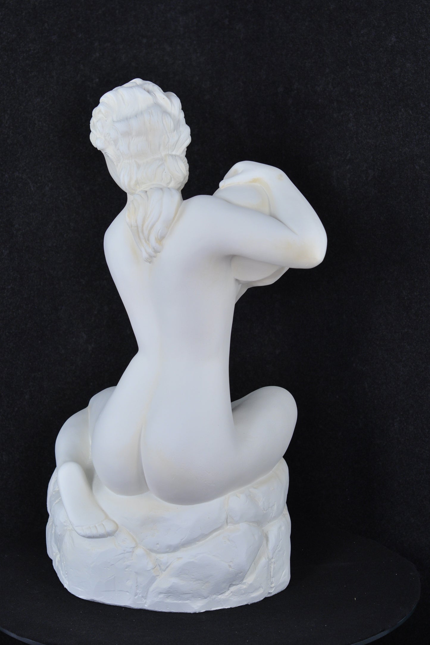 Frauenfigur Frauenstatue Skulptur Frauenbüste Handbemalt Vintage Stil Jugendstil