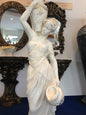 Figurenlampe Stehlampe Frauenlampe Griechische Antik Barockstil 170.cm Hoch NEU