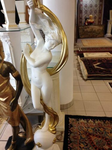 Figurenlampe Stehlampe Frauenlampe Griechische Antik Barockstil 200cm Hoch NEU