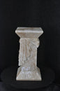 Säule Mäander Style Dekosäule 55cm Griechische Säulen Barock Podest Handbemalt