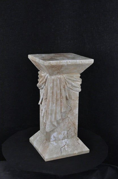 Säule Mäander Style Dekosäule 55cm Griechische Säulen Barock Podest Handbemalt