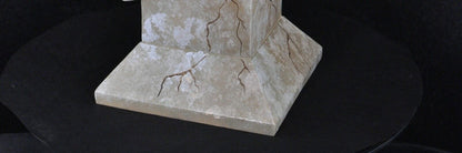 Säule Mäander Style Dekosäule 55cm Griechische Säulen Barock Podest Handbemalt