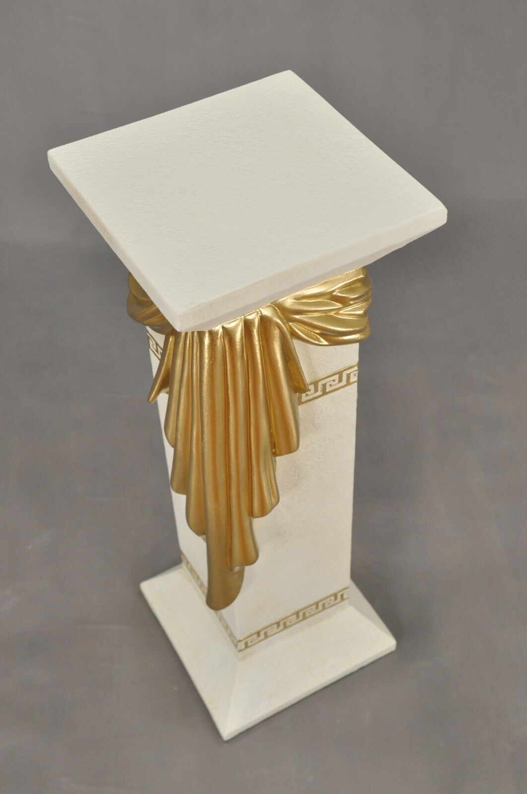 Säule Mäander Style Dekosäule 100cm Griechische Säulen Barock Podest Handbemalt