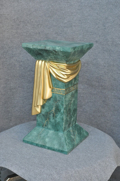 Säule Mäander Style Dekosäule 55cm Griechische Säulen Barock Podest Handbemalt