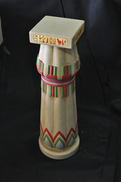 Säule Mäander Style Dekosäule 93cm Griechische Säulen Barock Podest Handbemalt