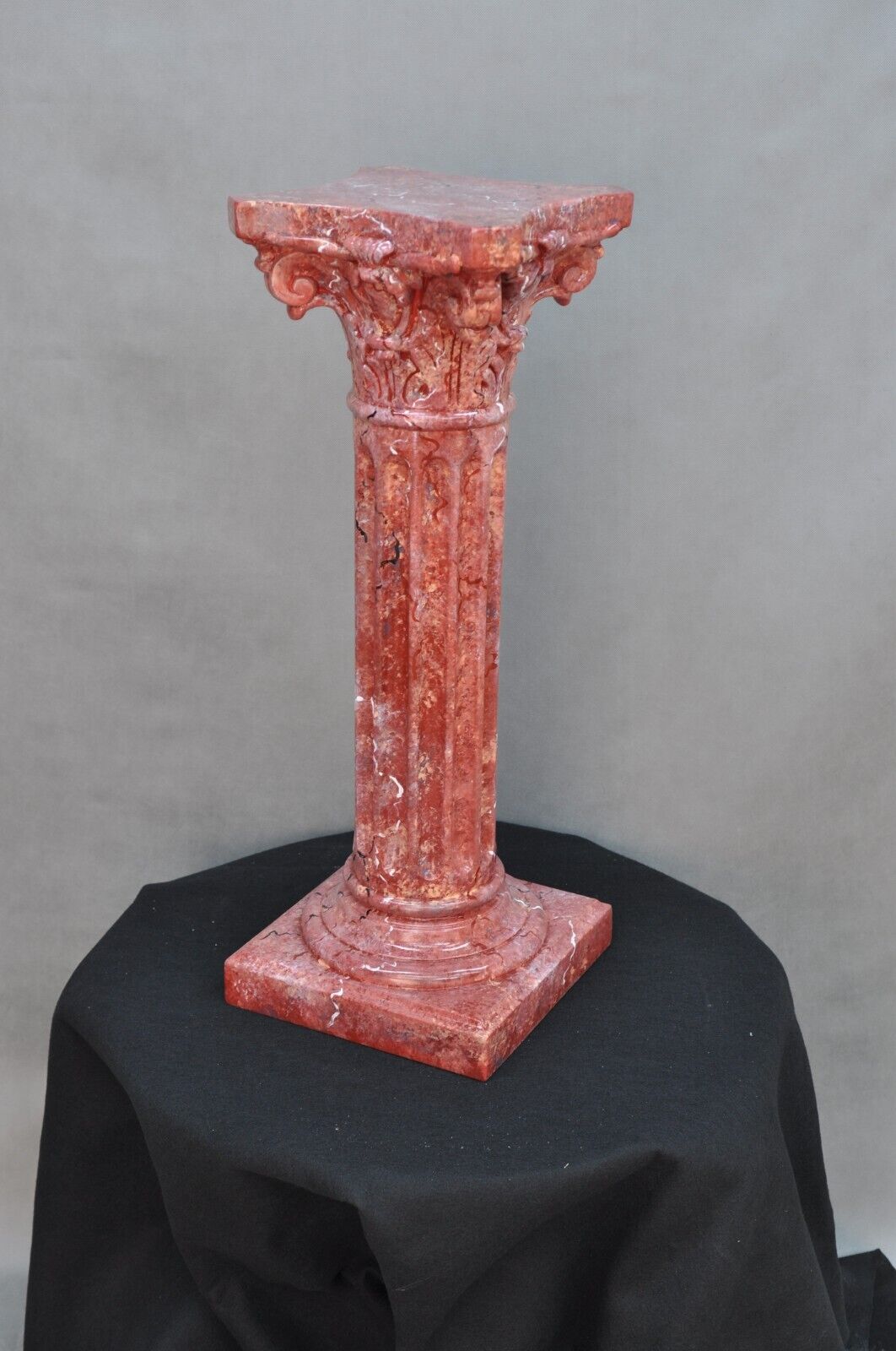 Säule Mäander Style Dekosäule 100cm Griechische Säulen Barock Podest Handbemalt