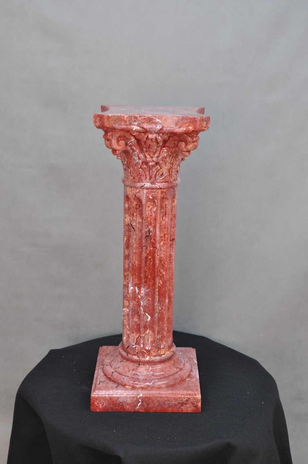 Säule Mäander Style Dekosäule 100cm Griechische Säulen Barock Podest Handbemalt