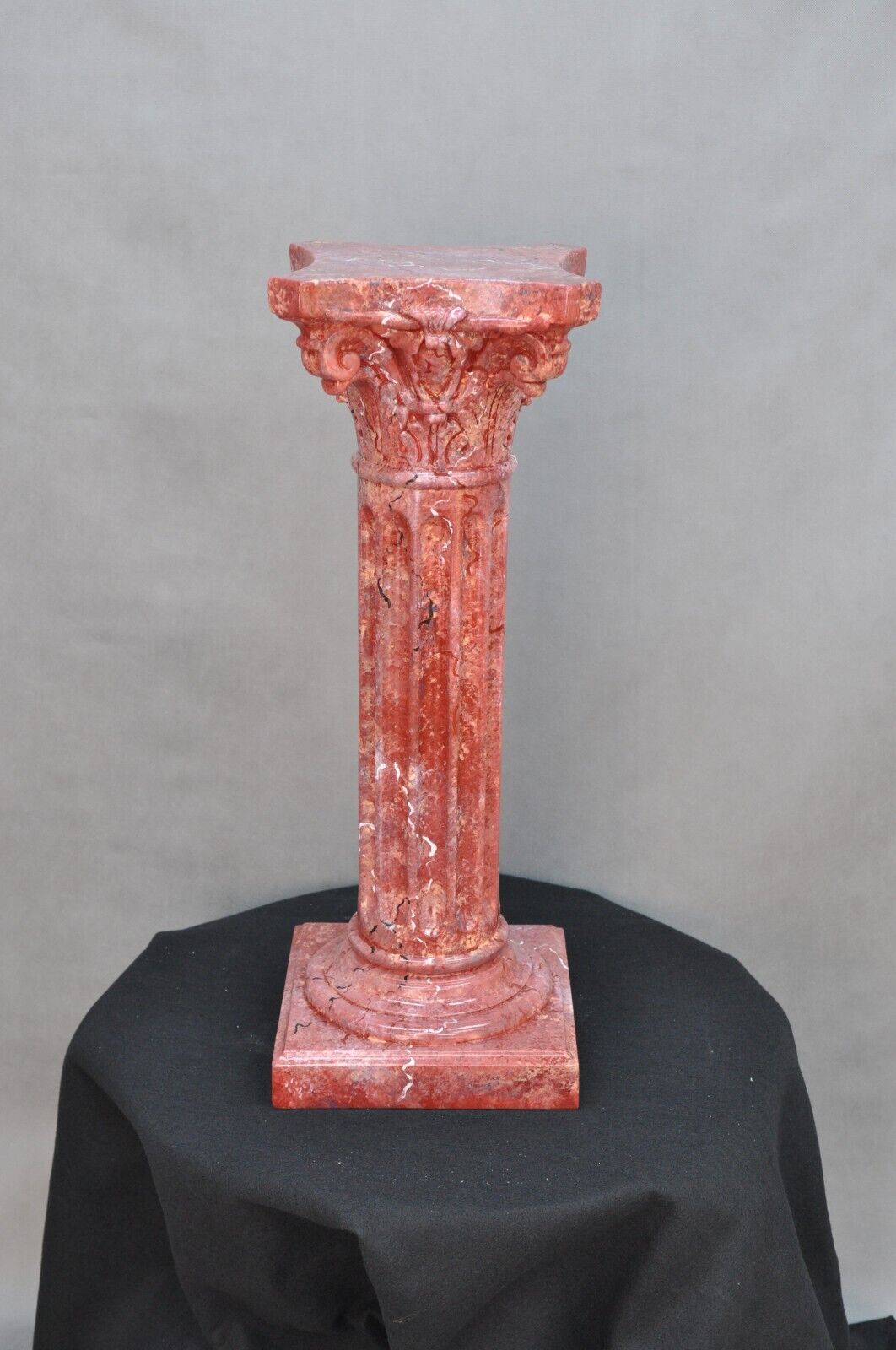 Säule Mäander Style Dekosäule 100cm Griechische Säulen Barock Podest Handbemalt