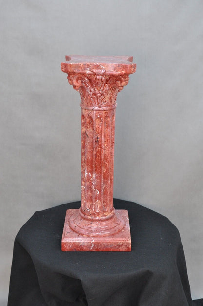 Säule Mäander Style Dekosäule 100cm Griechische Säulen Barock Podest Handbemalt