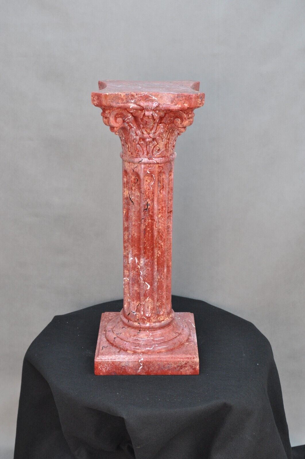 Säule Mäander Style Dekosäule 100cm Griechische Säulen Barock Podest Handbemalt